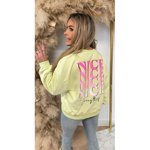 NICE SWEATER BUTTERYELLOW