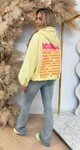 ICONIC HOODIE 20421 BUTTERYELLOW