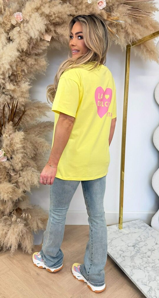 LA DOLCE VITA SHIRT 8011522 YELLOW