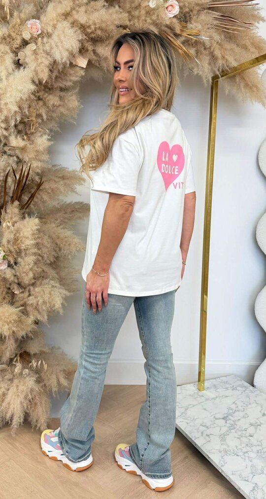 LA DOLCE VITA SHIRT 8011522 WHITE