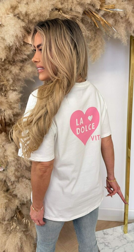 LA DOLCE VITA SHIRT 8011522 WHITE