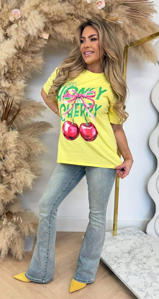 HONEY CHERRY TEE 8011523 YELLOW