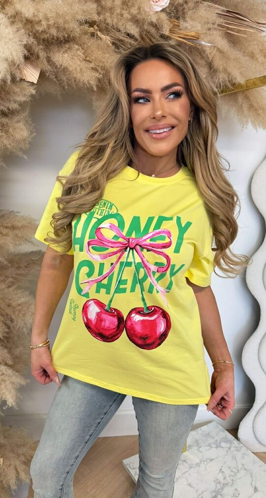 HONEY CHERRY TEE 8011523 YELLOW
