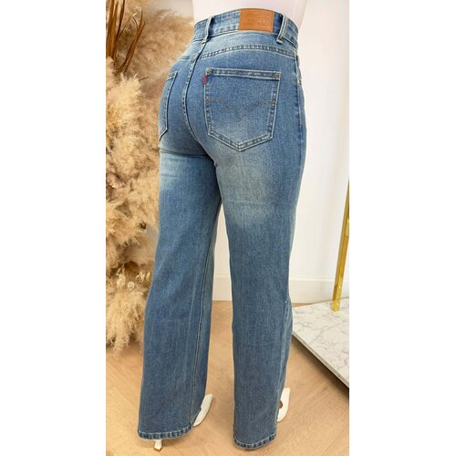 LEV WIDE LEG JEANS NP130X-W DENIMBLUE