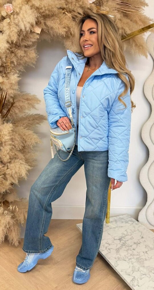 BELLA PUFFER JACKET ICEBLUE BELLA PUFFER JACKET ICEBLUE