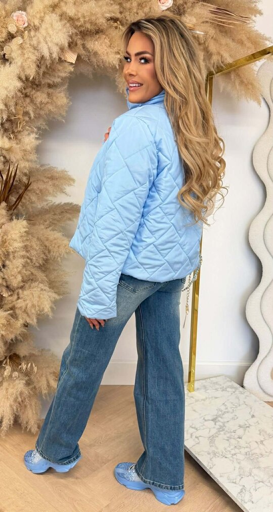BELLA PUFFER JACKET ICEBLUE BELLA PUFFER JACKET ICEBLUE