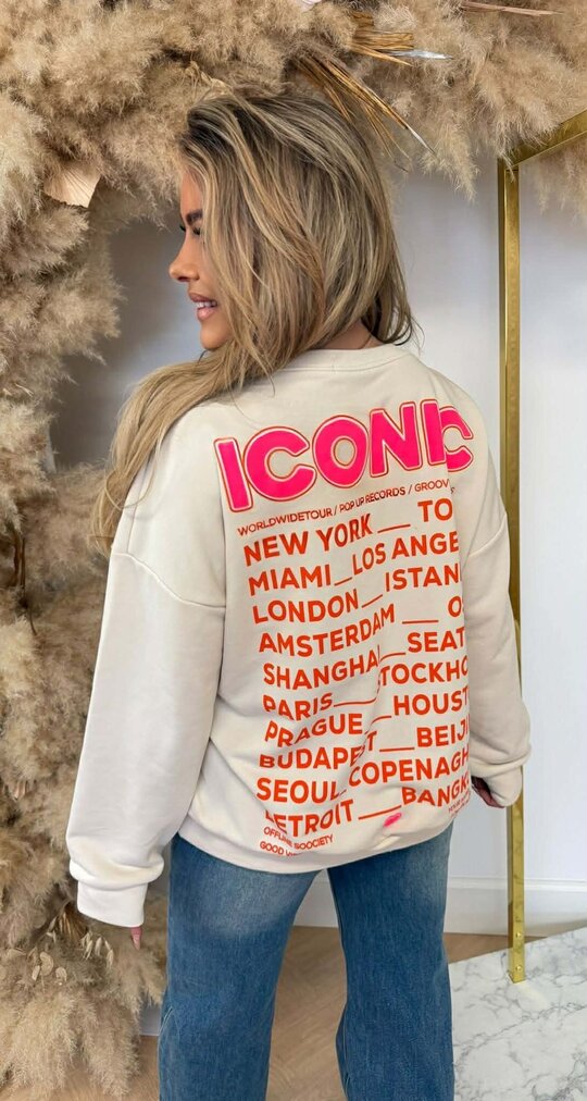 ICONIC SWEAT BEIGE