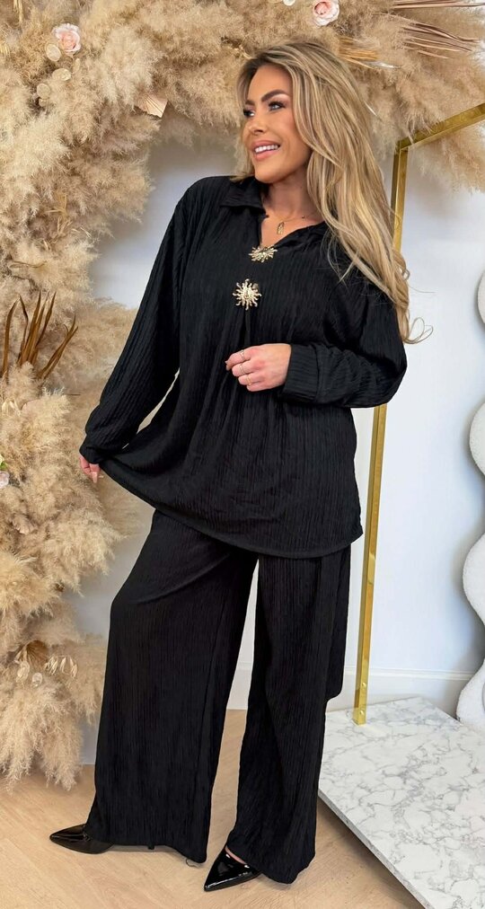 SUNNY TWO PIECE SET 955 BLACK