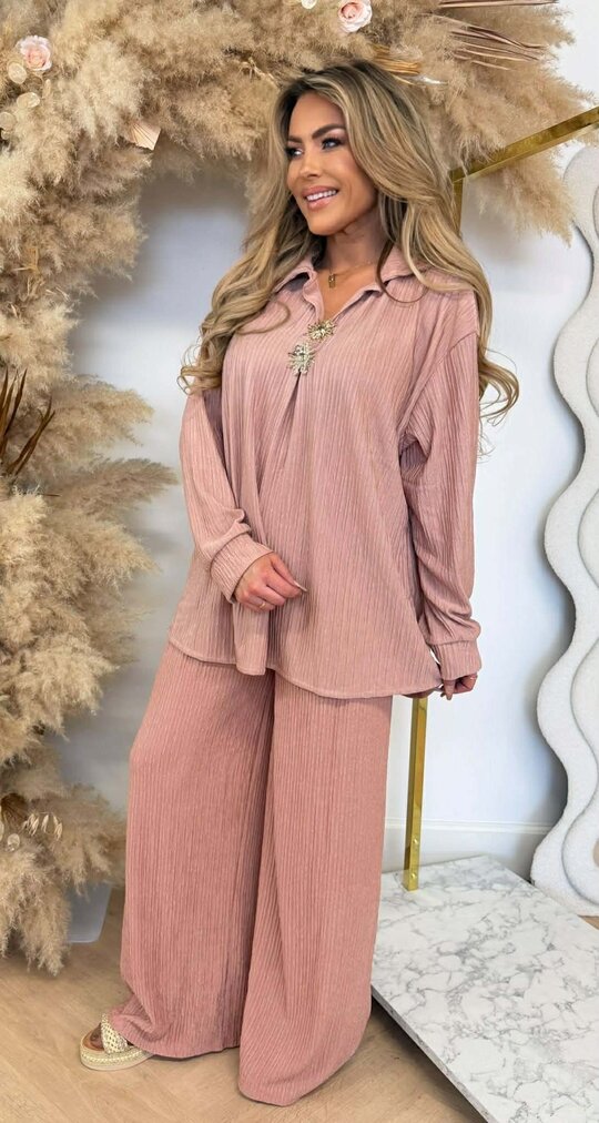 SUNNY TWO PIECE SET 955 OLDPINK