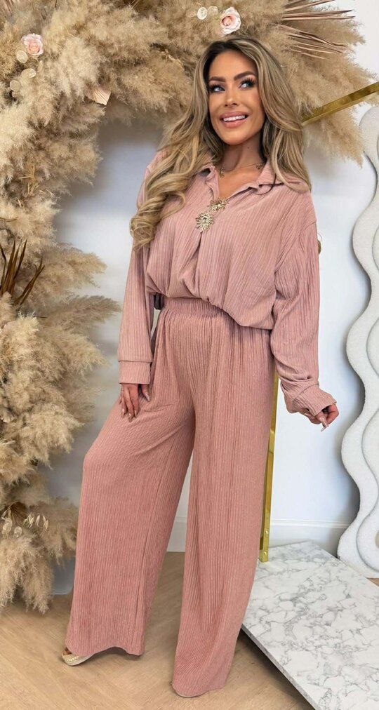 SUNNY TWO PIECE SET 955 OLDPINK