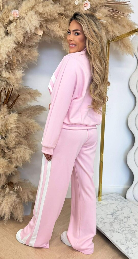 ELIN STRIPE SET PINK