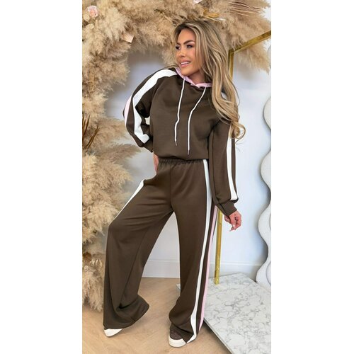 MAXIME STRIPE SET CHOCO