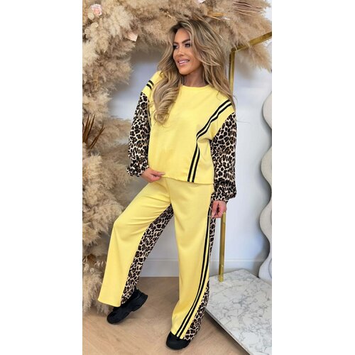 ROMY LEO STRIPE SET YELLOW