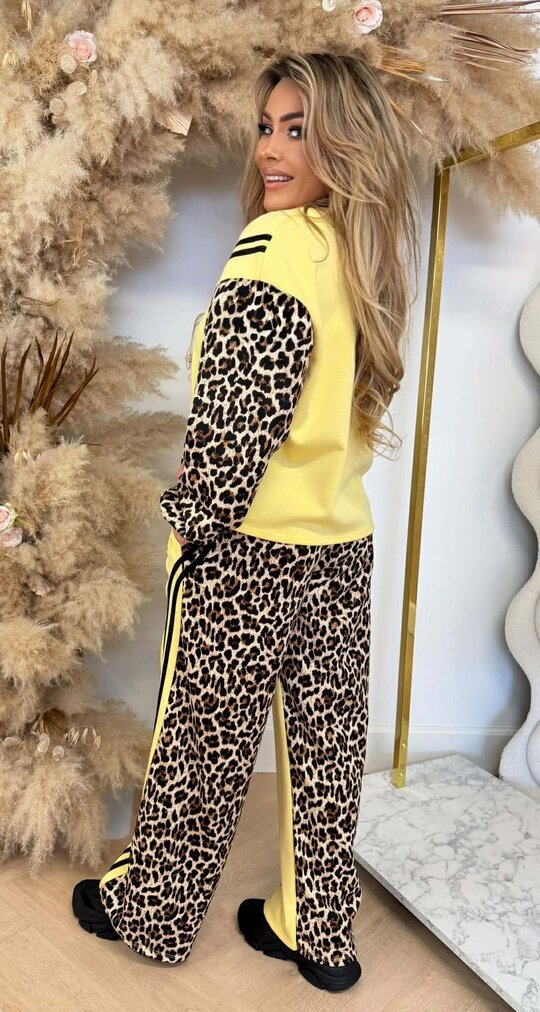 ROMY LEO STRIPE SET YELLOW