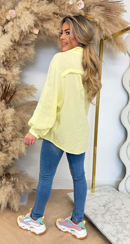 COTTON BLOUSE YELLOW