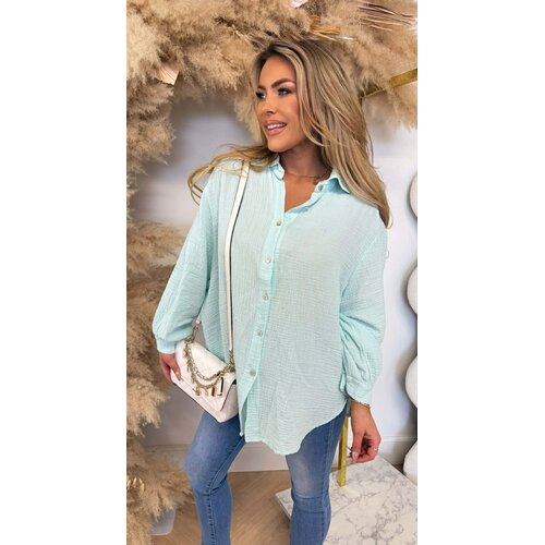 COTTON BLOUSE MINT
