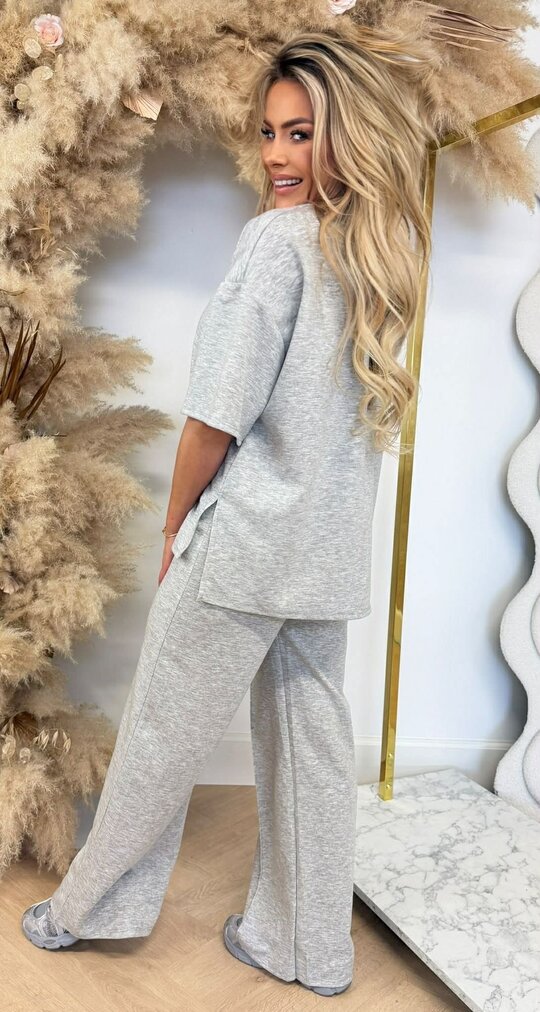 LUCA SPLIT 2 PIECE SET GREY