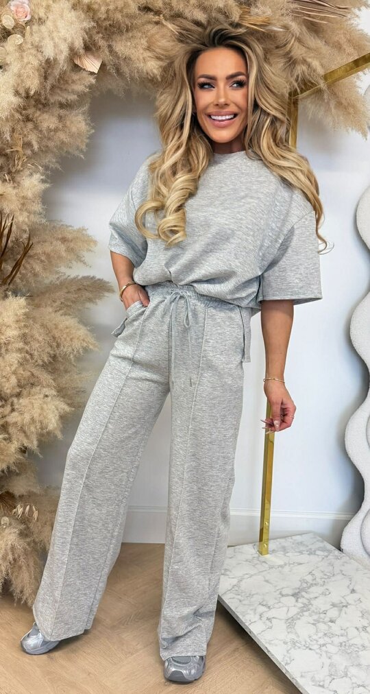 LUCA SPLIT 2 PIECE SET GREY