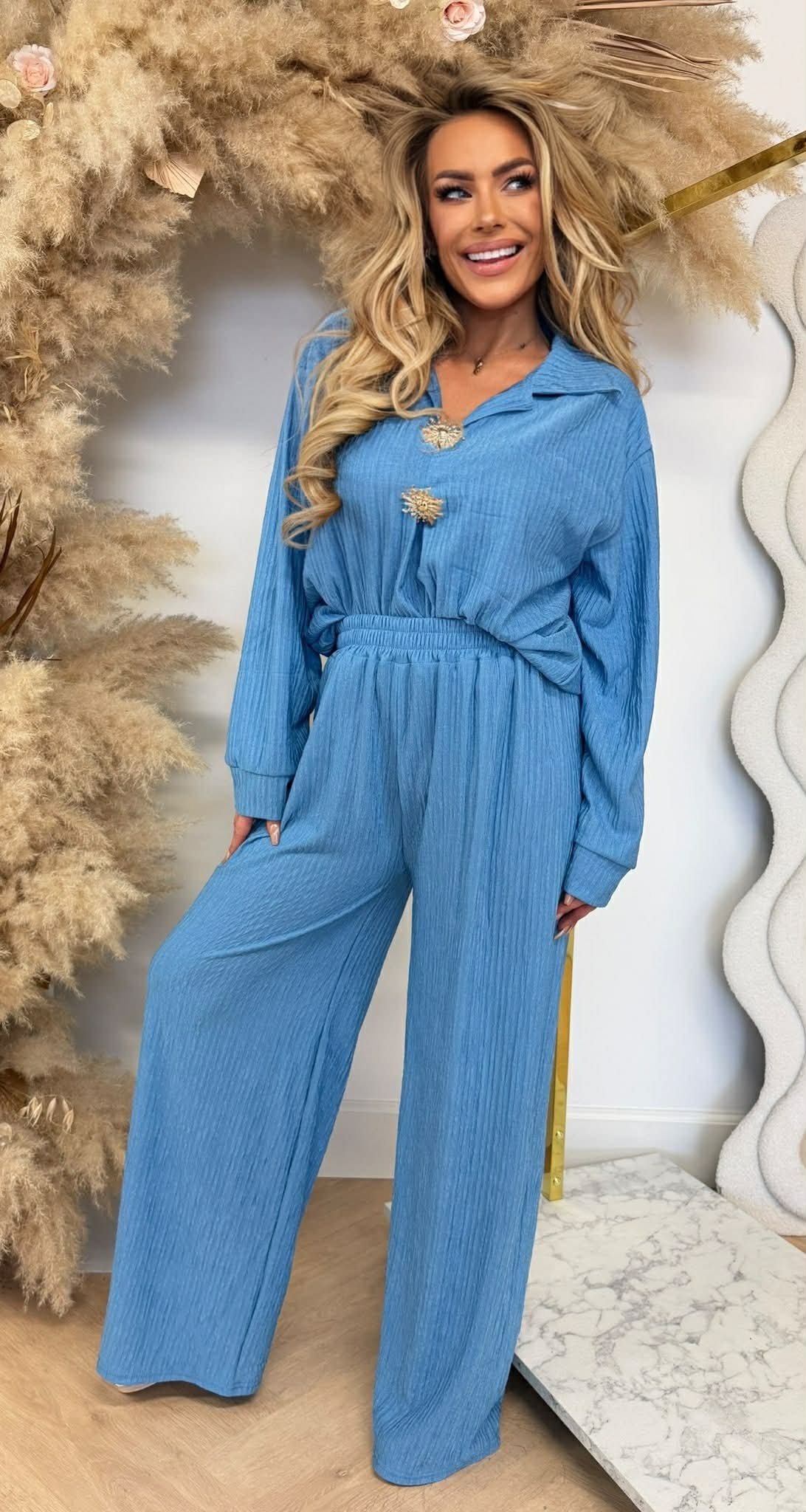 SUNNY TWO PIECE SET 955 BLUE