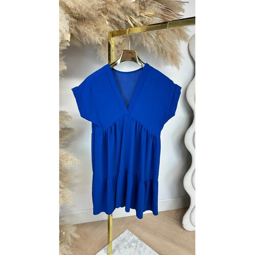 BOHO BASIC DRESS KOBALT