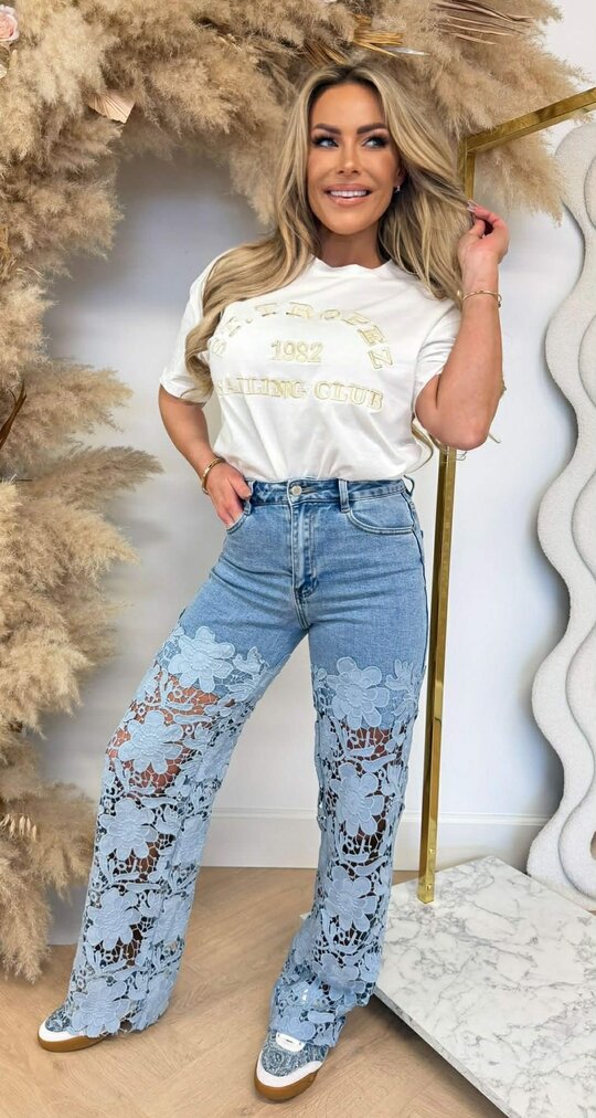 ST TROPEZ TEE 167 OFFWHITE