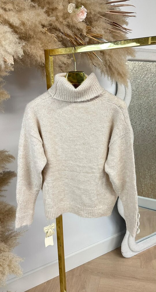 KOLLIE BUTTON TRUI 08065 BEIGE