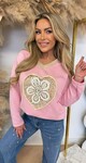 PAILLET V SWEAT PINK