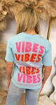 GOOD VIBES TEE 237 ICEBLUE