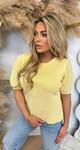 RIBBEL MOUW TEE 9050 YELLOW