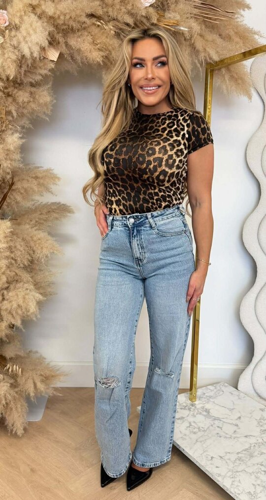 BY SWAN STRETCHY BODY 8612 LEOPARD