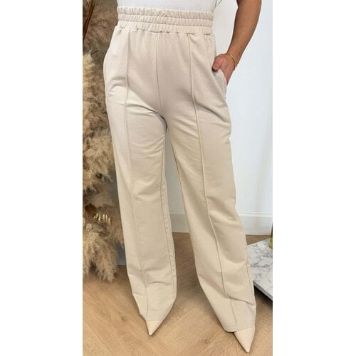 BY SWAN STRAIGHT LEG JOGGER 6169 BEIGE