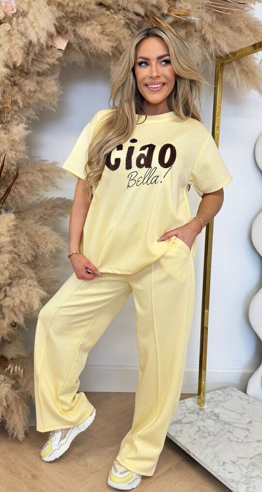 CIAO BELLA SET BUTTERYELLOW