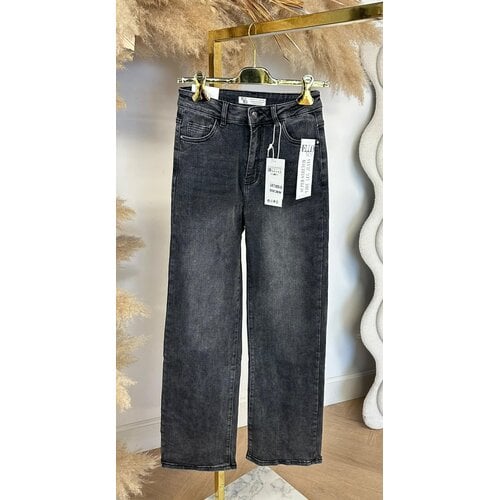 SUPER STRETCH WIDE LEG JEANS 876-19 GREY
