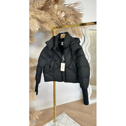 PUFFER SHORT JACKET 7622 BLACK