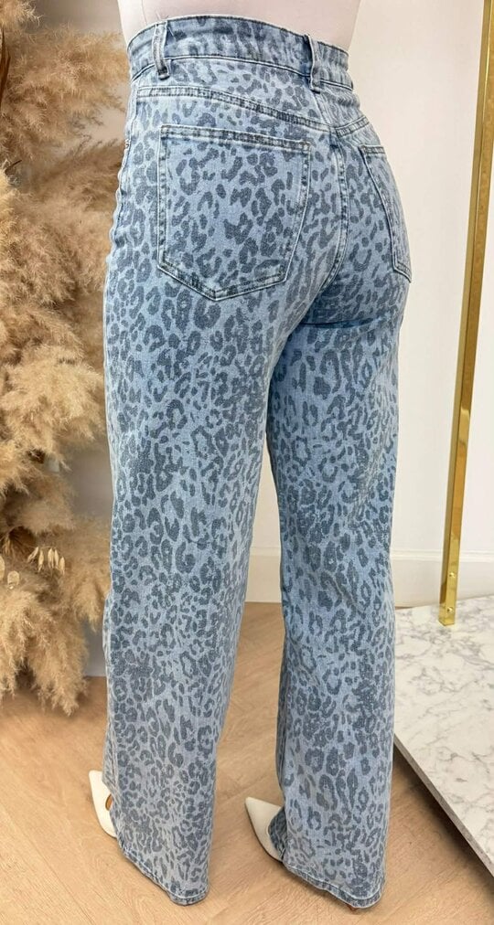 LEOPARD JEANS 3366-1 DENIMBLUE