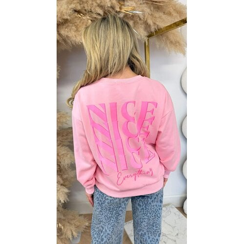 NICE SWEATER PINK