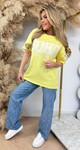 LACY SOHO TEE 5481 YELLOW LACY SOHO TEE 5481 YELLOW