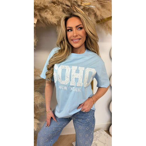 LACY SOHO TEE 5481 ICEBLUE