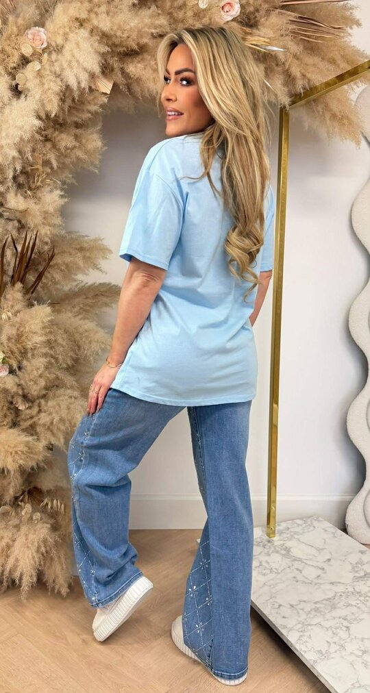 LACY SOHO TEE 5481 ICEBLUE LACY SOHO TEE 5481 ICEBLUE