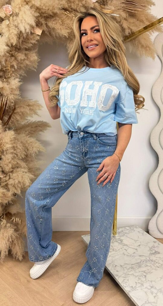 LACY SOHO TEE 5481 ICEBLUE LACY SOHO TEE 5481 ICEBLUE