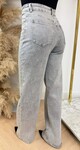 MINI STUDS STRAIGHT LEG JEANS 3368 GREY