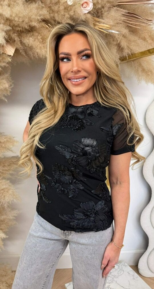 GLAM SHIRT 151 BLACK