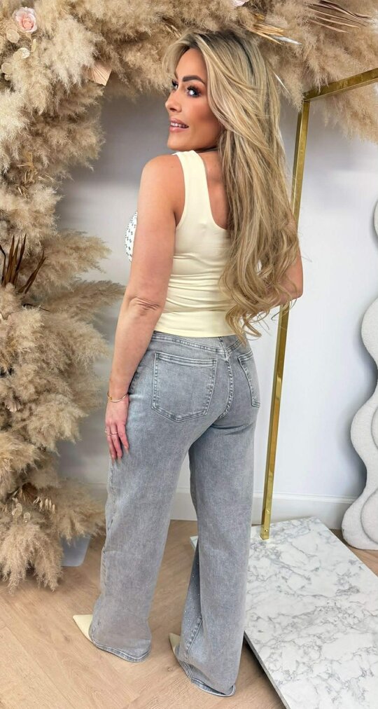 STUDDED TOP 8833 YELLOW