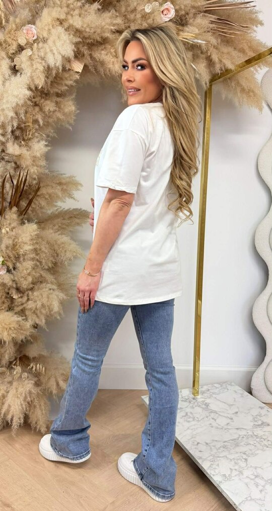 URBAN DISTRICT LA TEE 065-37 OFFWHITE