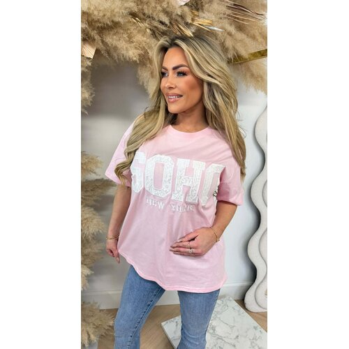 LACY SOHO TEE 5481 PINK