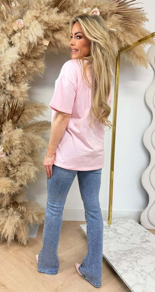 LACY SOHO TEE 5481 PINK