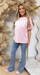 LACY SOHO TEE 5481 PINK