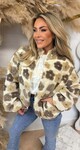 TEDDY FLOWER JACKET BEIGE
