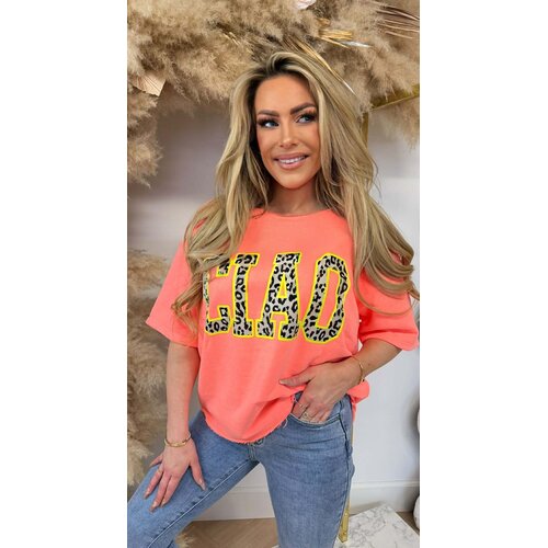 CIAO OVERSIZED SHIRT 1140-23 NEONORANGE