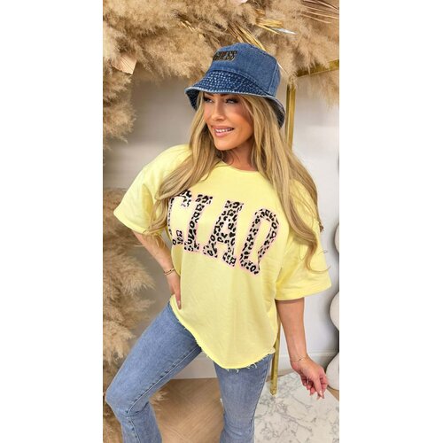 CIAO OVERSIZED SHIRT 1140-23 YELLOW